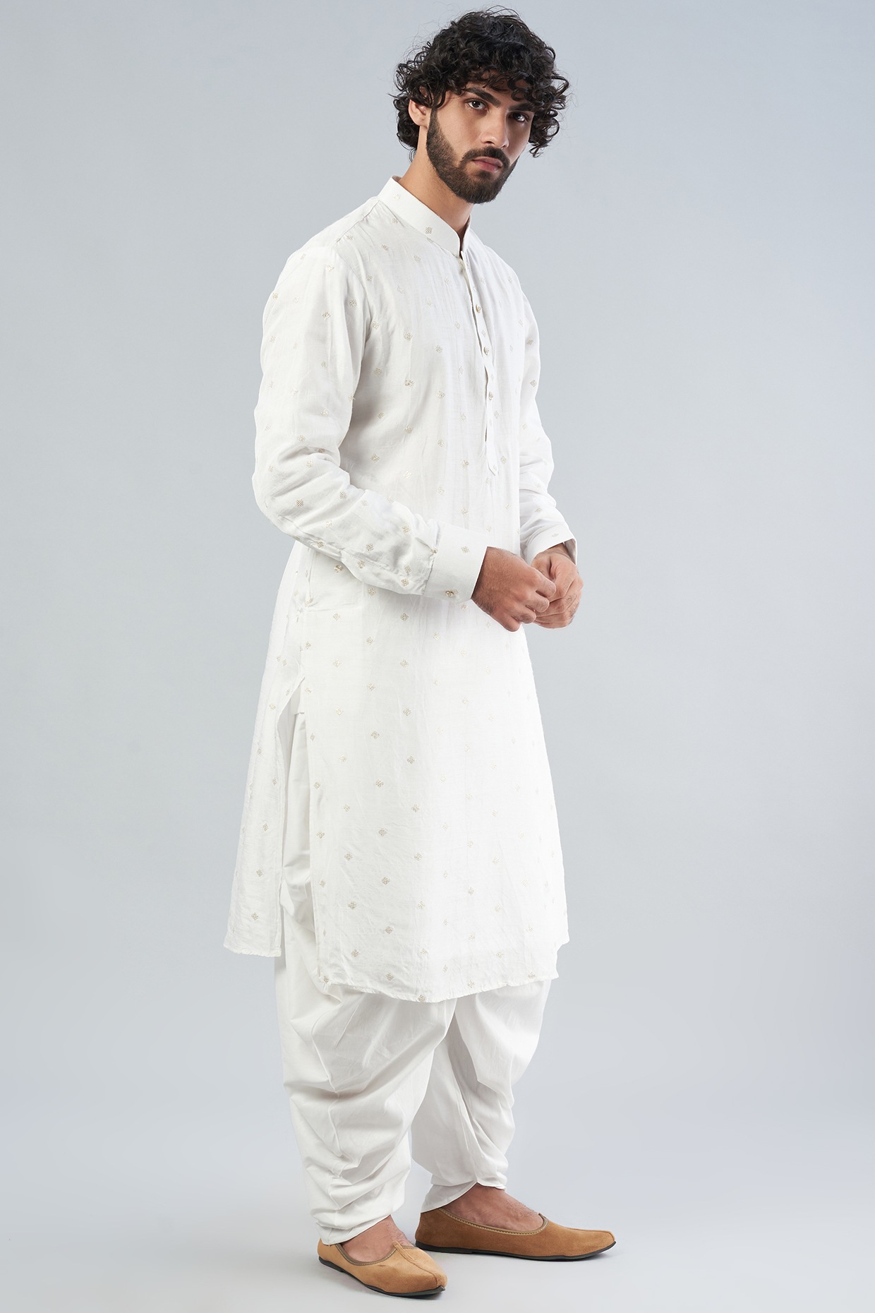Shop Organic Cotton Yoga Pants Dhoti for Men-Proyog